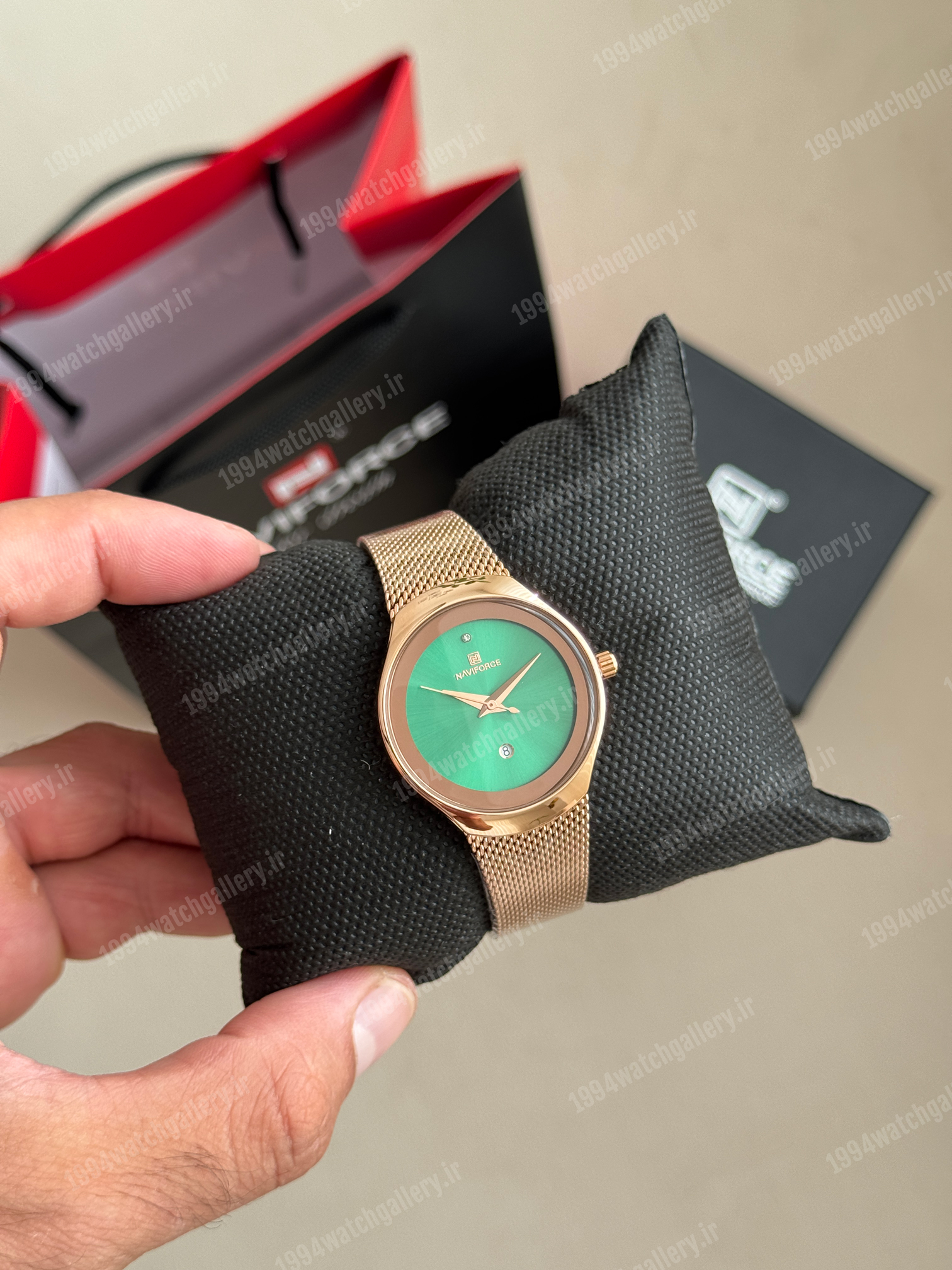 ساعت مچی زنانه نیوی فورس  NAVIFORCE NF5004 اورجینال