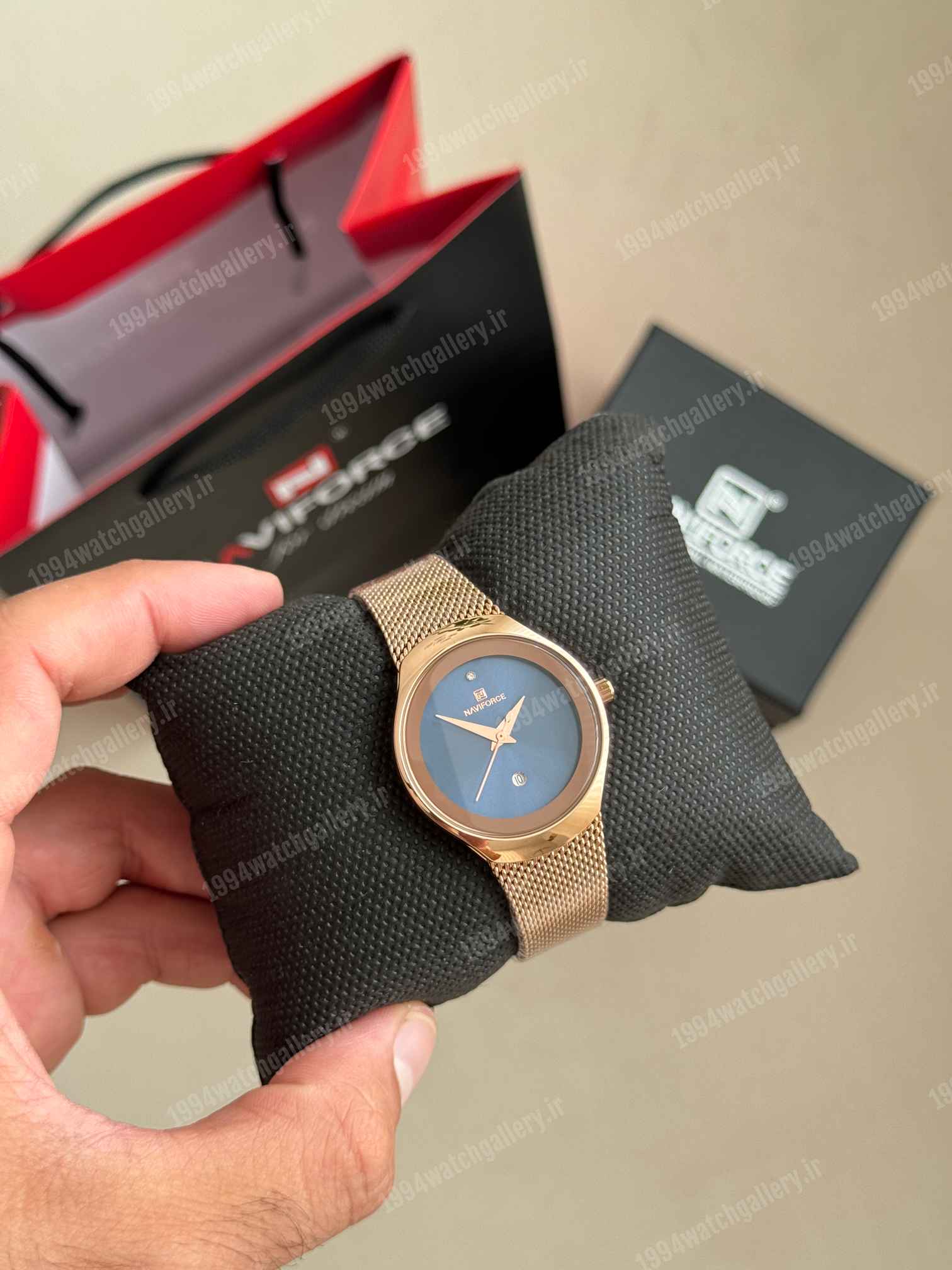 ساعت مچی زنانه نیوی فورس  NAVIFORCE NF5004 اورجینال