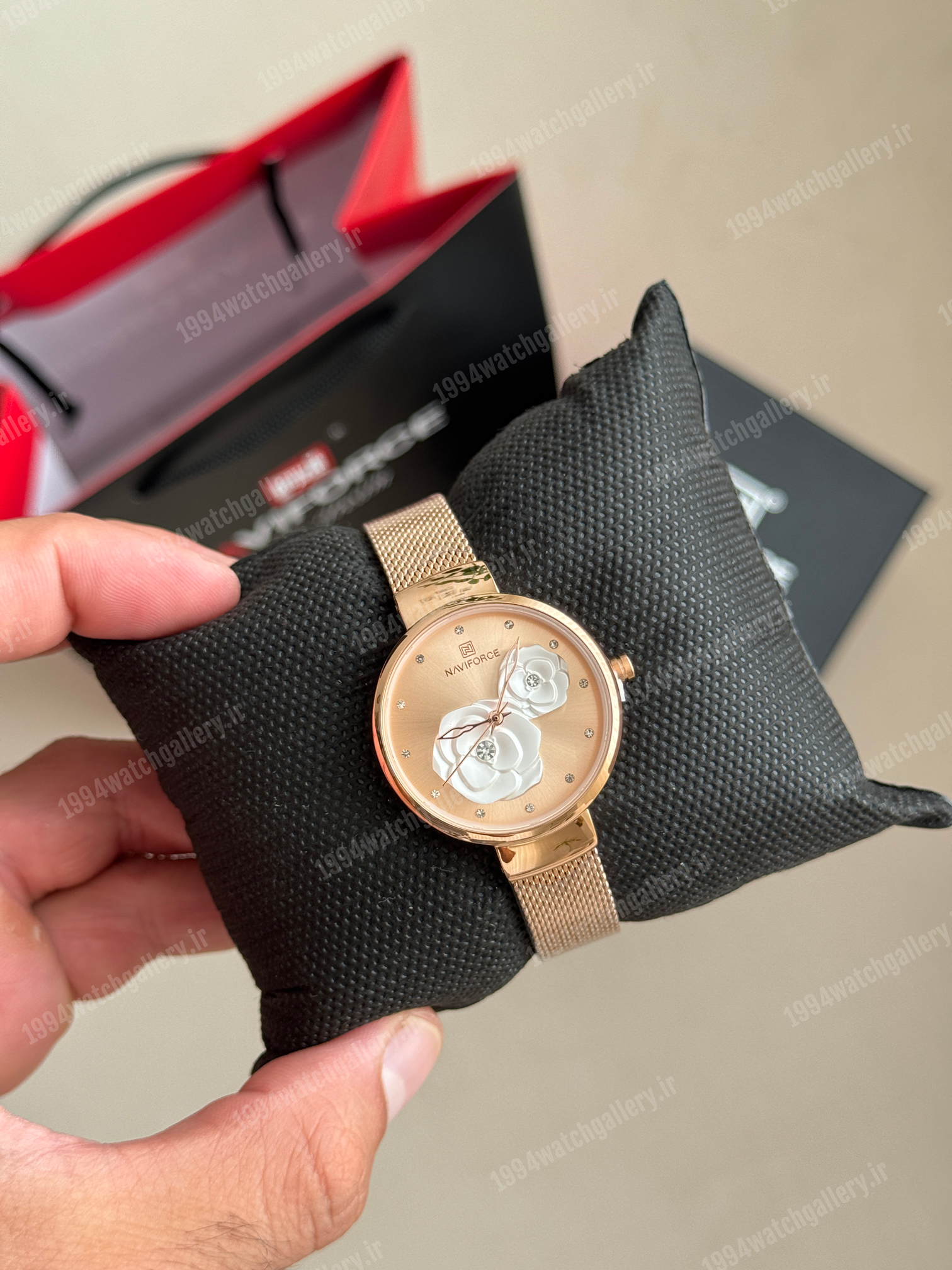 ساعت مچی زنانه نیوی فورس  NAVIFORCE NF5013 اورجینال
