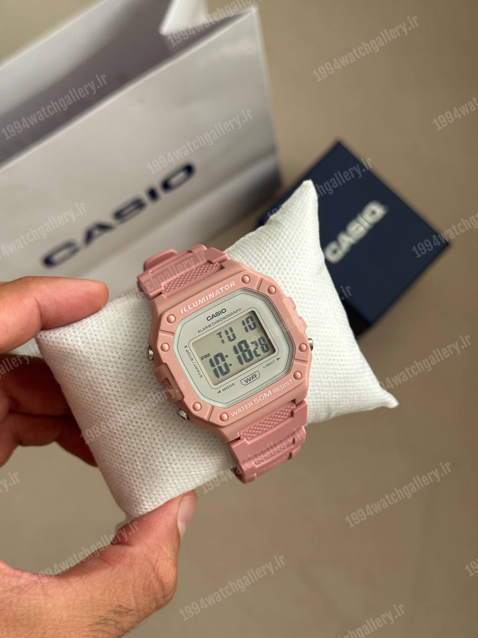 ساعت مچی یونیسکس کاسیو Casio  W-218HC-4AVDF اورجینال