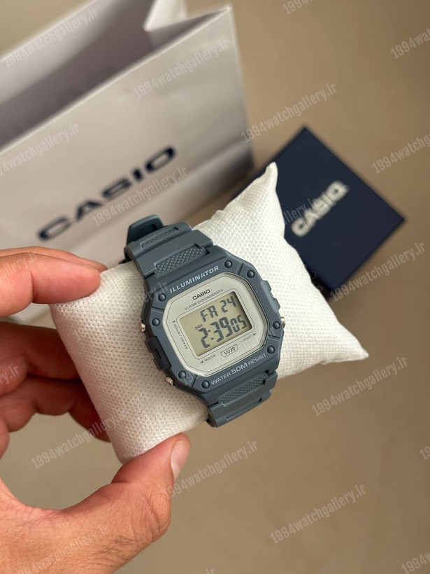 ساعت مچی یونیسکس کاسیو CasioW-218HC-2AVDF اورجینال